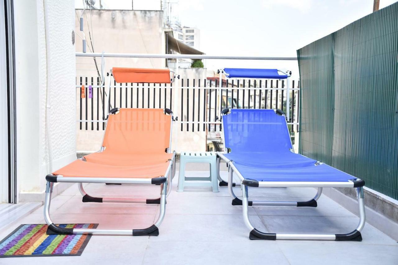 Top 6Th Floor With Big Balcony In Central Athens! Apartamento Exterior foto